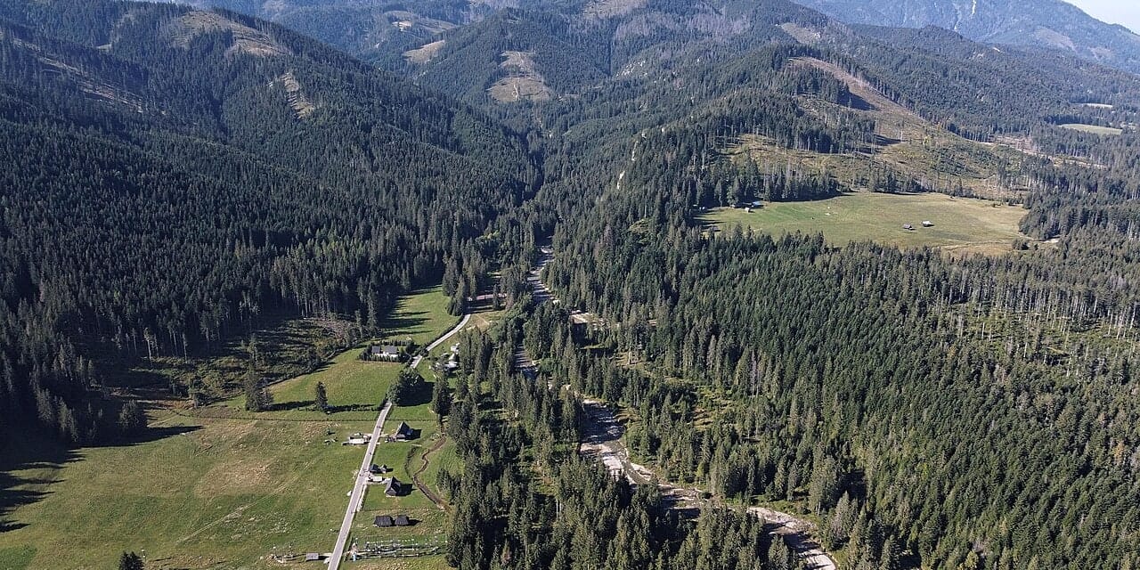 Dolina Chochołowska (widok od strony północnej)