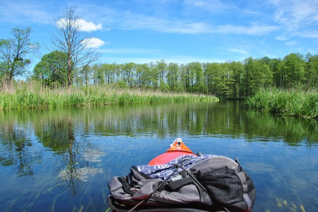 Krutyń — nad Krutynią do Jeziora Krutyńskiego i z powrotem