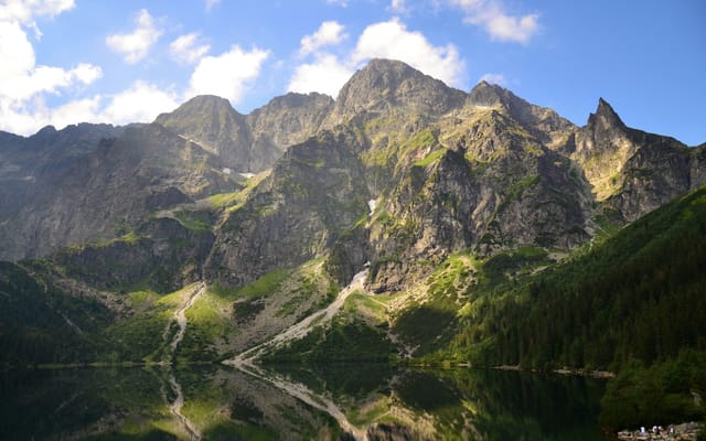 Morskie Oko z Palenicy Białczańskiej