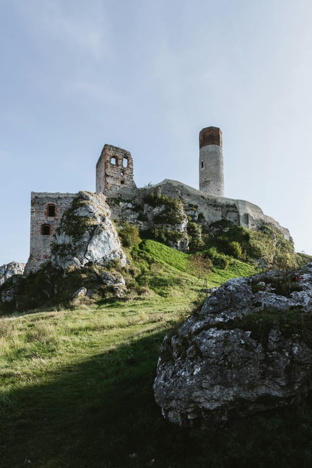 Olsztyn ruiny zamku, Zamkowa, Olsztyn, Poland